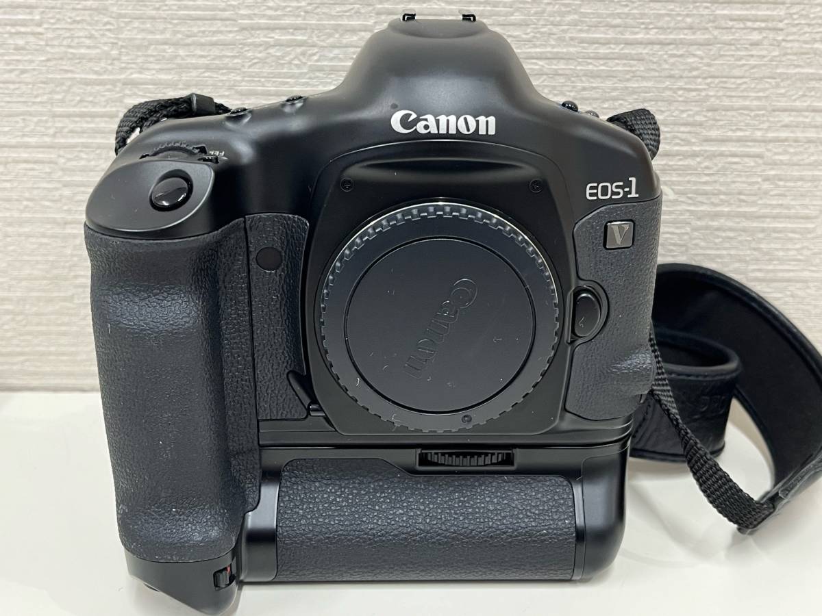 Canon キャノン EOS-1 V フィルム カメラ ボディ 一眼レフ 爆安 99円スタート_画像2
