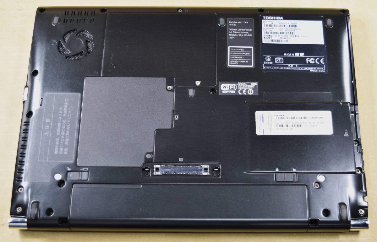 起動確認のみ(ジャンク扱い) 東芝 dynabook R732/F CPU:Core i3-2370M RAM:4G HDD:無し (管:KP112の画像3