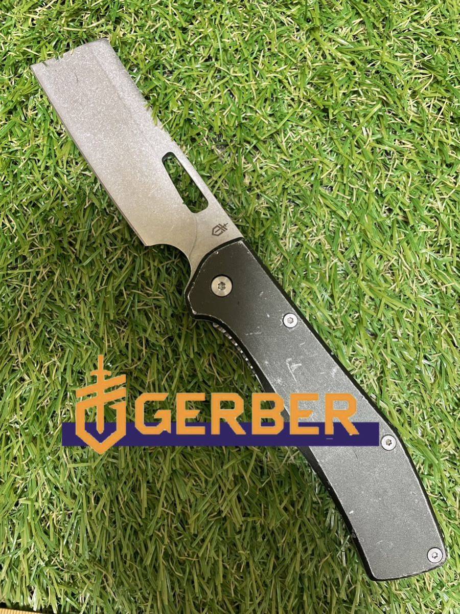 GERBER #901 Flatlron Cleaver フォールディングナイフ　ガーバー 折りたたみナイフ_画像1