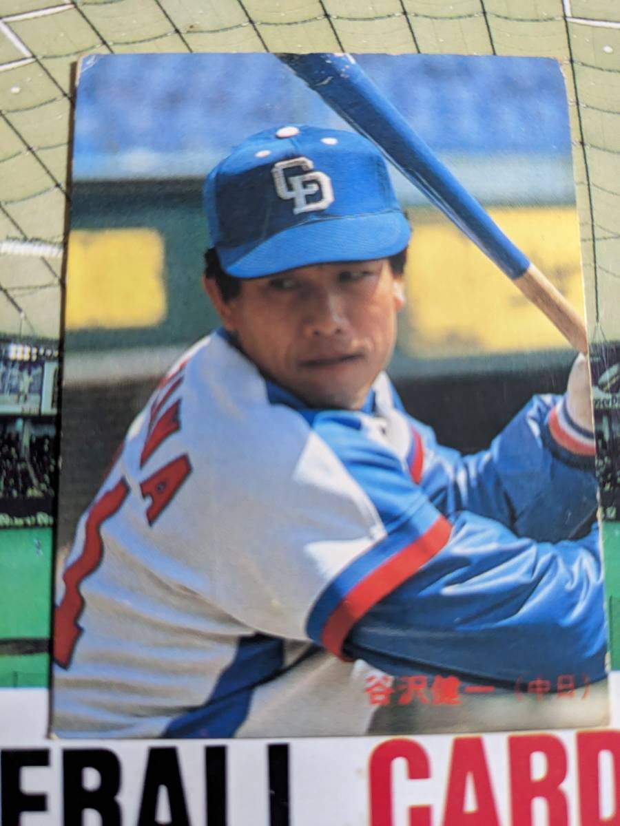 1985年 カルビー プロ野球カード 中日 谷沢健一 No.246_画像1