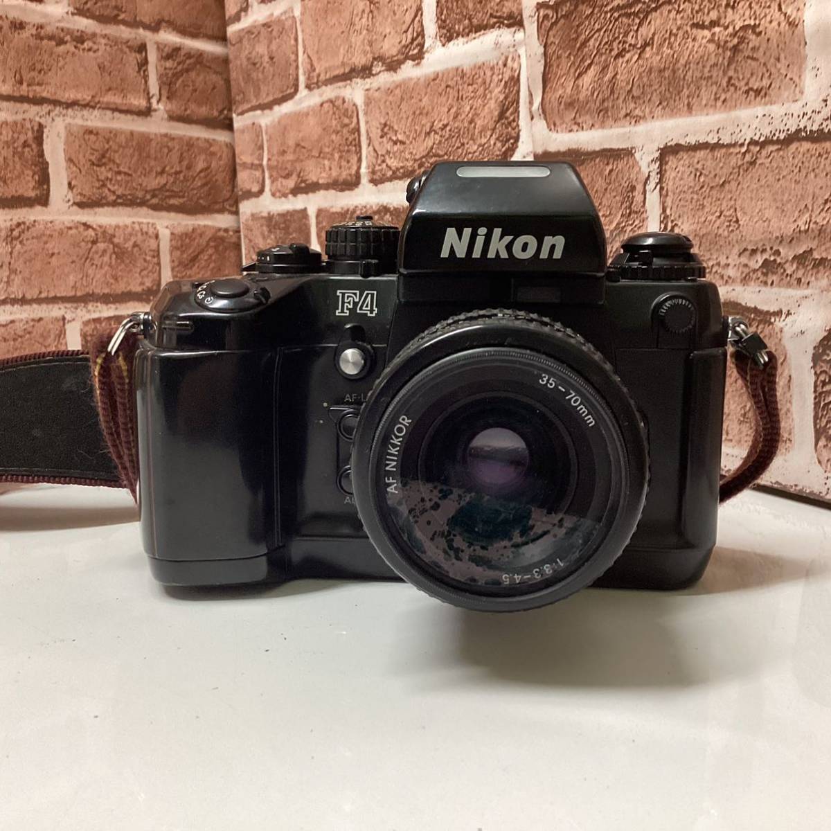 【7011】【7012】ニコン　Nikon カメラ　F4 MB-21 レンズ　AF NIKKOR 35-70mm