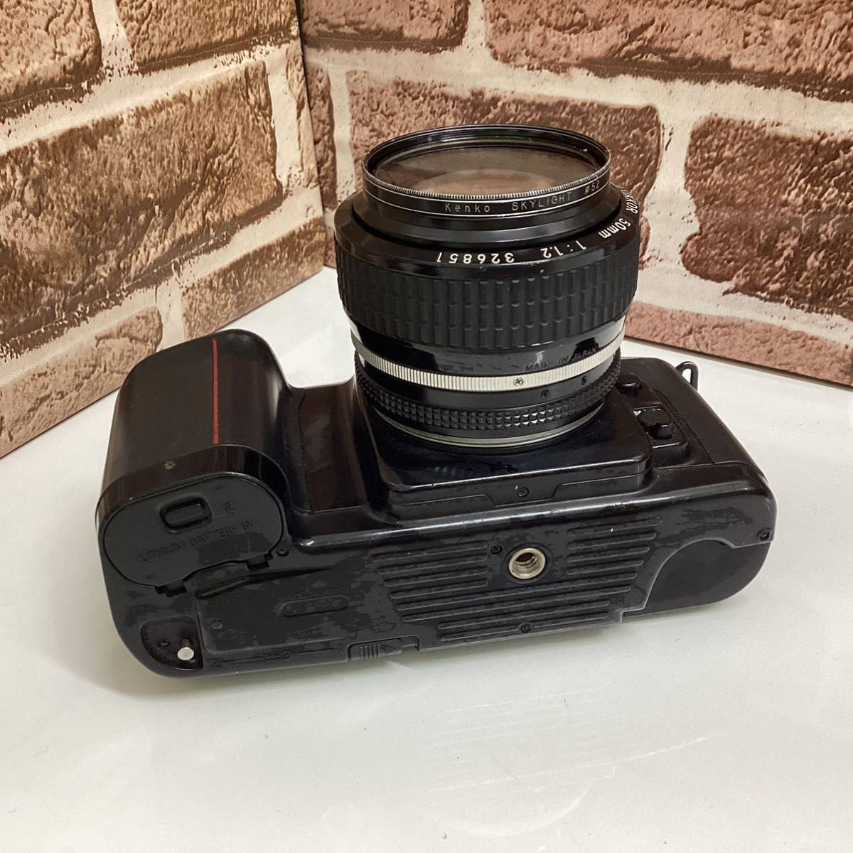 【6474】Nikon AF F601 QUARTZ DATE NIKKOR 50mm 1:1.2_画像6