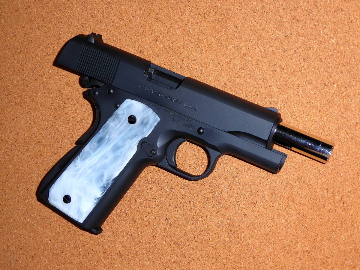 WA COLT COMBAT COMMANDER コンバットコマンダー コルトガバメント ガスブローバック ウエスタンアームズ WESTERNARMS M1911 GBB R8189_画像4