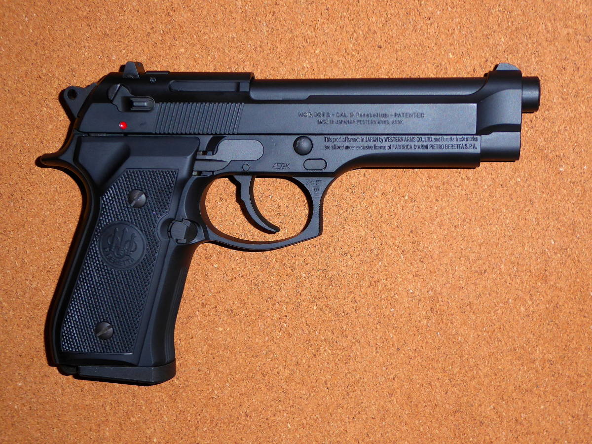 ウエスタンアームズ WA BERETTA M92FS HW GBB ヘビーウエイト WESTERN ARMS HEAVY WEIGHT ガスブローバック ガスガン R7987_画像2