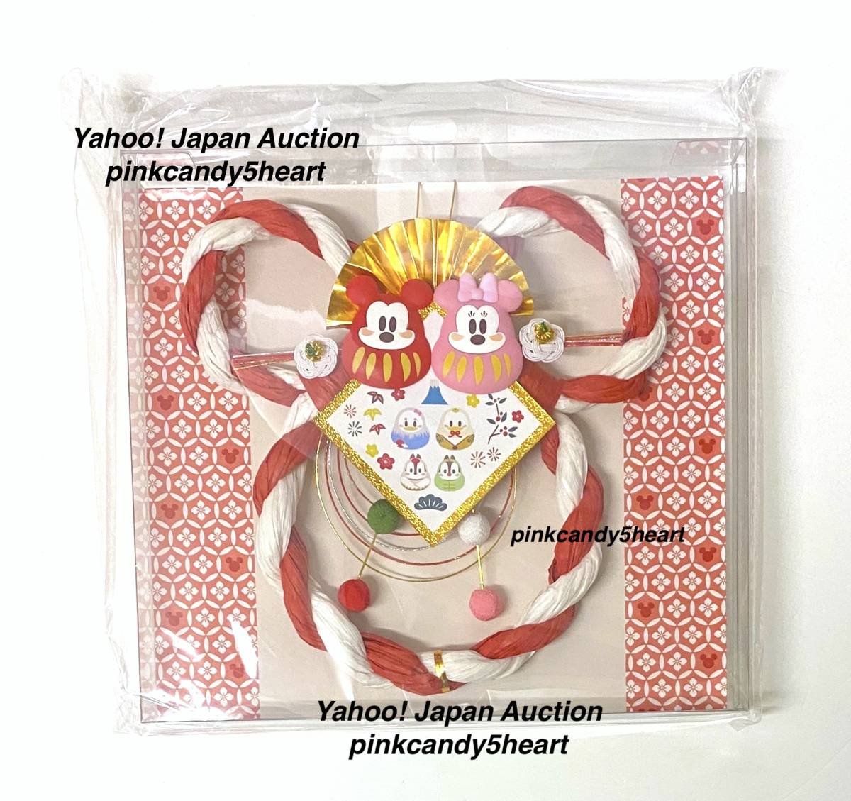 新品・未開封品 ディズニーストア ミッキー&フレンズ しめ飾り 新品・未開封品 ディズニーストア ミッキー&フレンズ しめ飾り