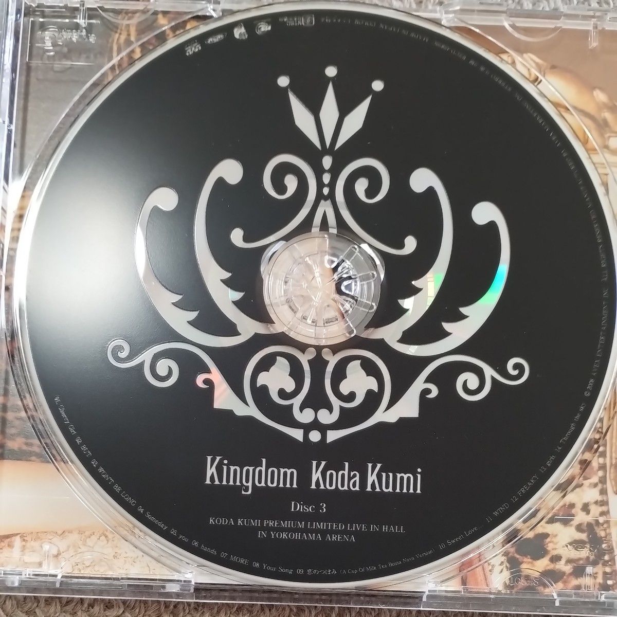 CD+DVD　倖田來未　Kingdom  BUT/愛証