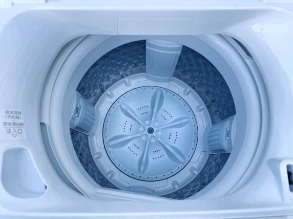 動作保証 TOSHIBA 東芝 電気洗濯機 AW-45GA2 2023年製 4.5kg Wシャワー洗浄 縦型 家電製品 / 20107_画像8