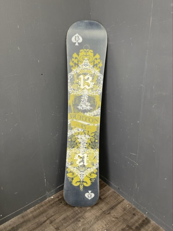 Yahoo!オークション - BURTON TWIN 13 スノーボード 板 154cm Yahoo!オークション - BURTON TWIN 13 スノーボード 板 154cm