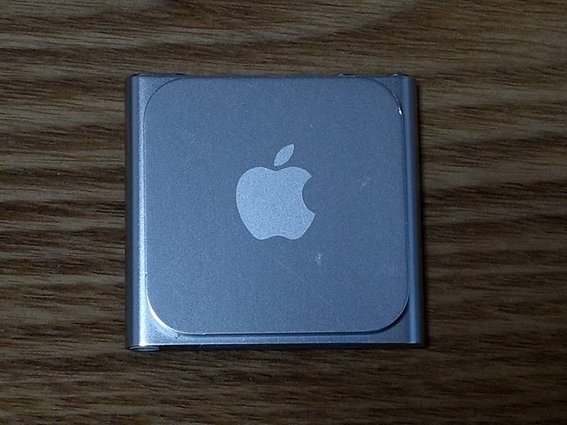 ◆◆iPod nano 第6世代 A1366 8GB シルバー モデル:MC525LL 美品 動作良好 バッテリ消耗|N6-1038◆◆_画像5