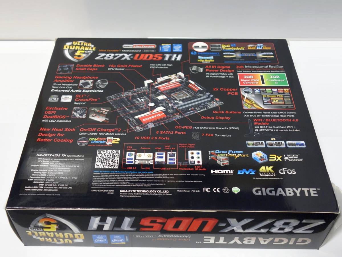 [LGA1150] GIGABYTE Z87X-UD5TH BOX + Intel Core i7 4790K + メモリ16GB + クーラー_画像8