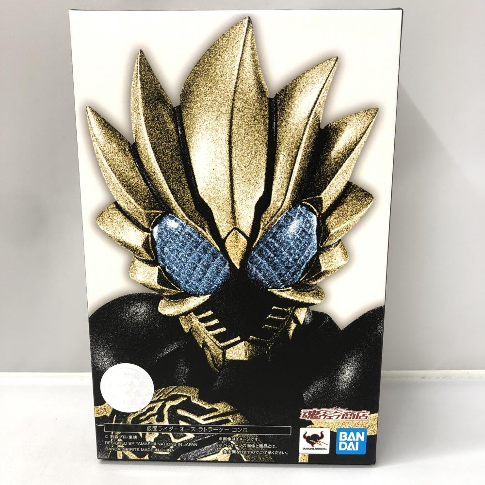 【中古】バンダイ S.H.Figuarts 真骨彫製法 仮面ライダーオーズ ラトラーターコンボ 仮面ライダーオーズ[240015238819]