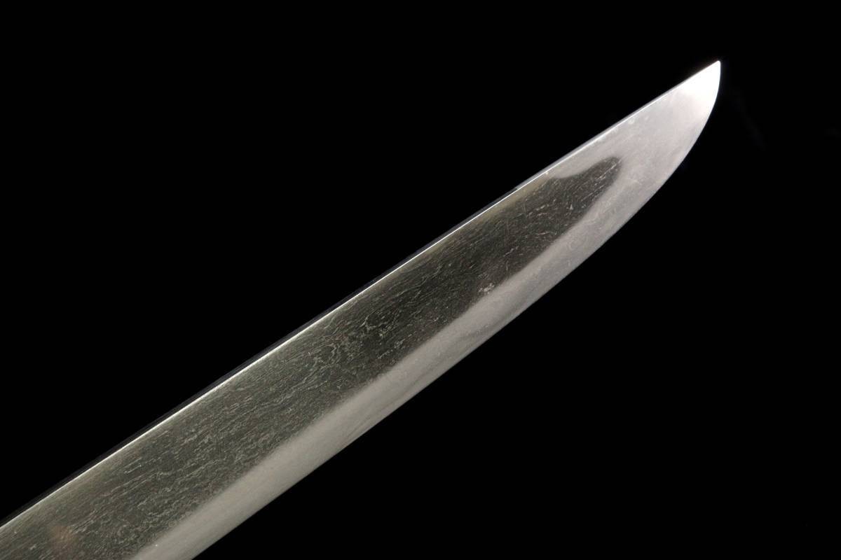 。◆錵◆2 時代 包次 短刀 20.7cm 拵え付 刀剣武具骨董 [P338]TQ/23.8廻/OD/(60)の画像3