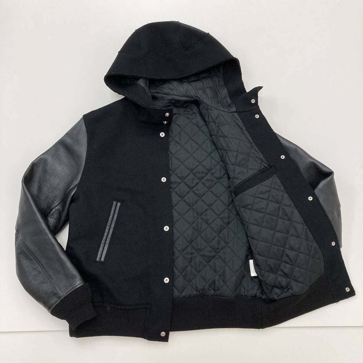 UNDERCOVER アンダーカバー スタジャン ジャケット ワッペン 黒 2