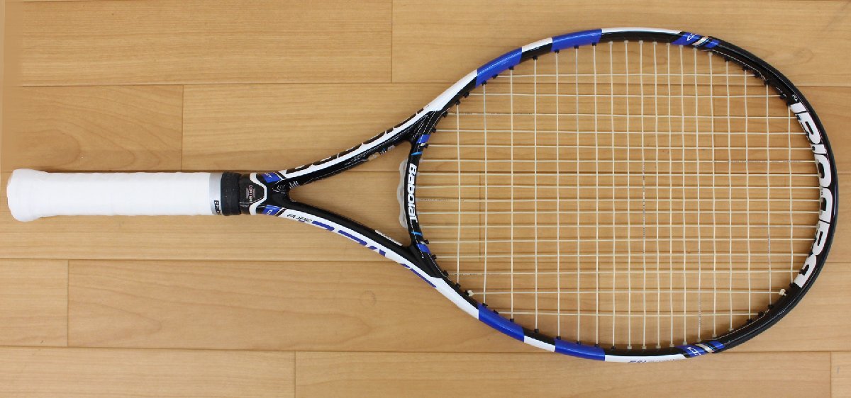 ◇現状品◇ 硬式テニスラケット BabolaT バボラ PURE DRIVE 107 ピュアドライブ 107 ※ソフトケース付 使用感なし (2821927)_画像1