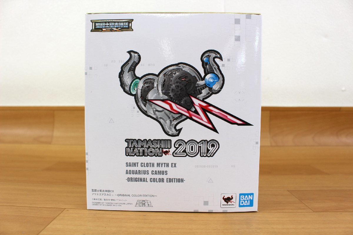 ■現状品■ アクエリアスカミュ-ORIGINAL COLOR EDITION- 聖闘士聖衣神話EX バンダイ TAMASHII NATION 2019 (2732991)_画像2