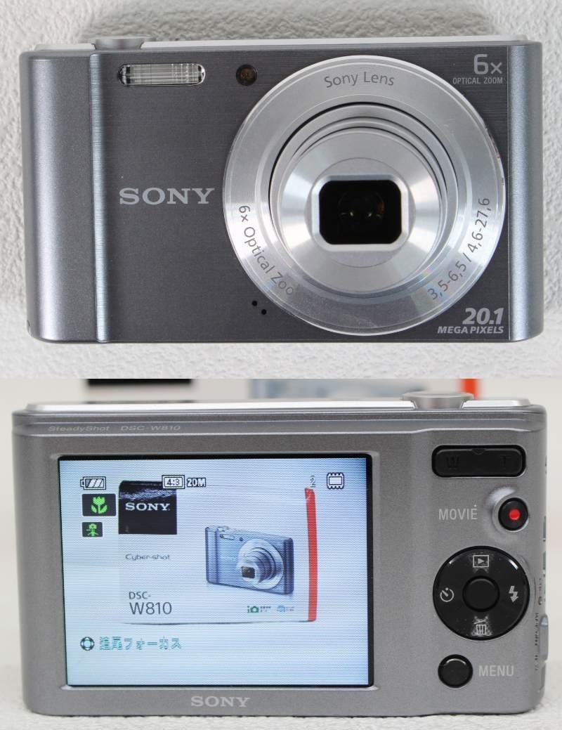 ◇現状品◇ SONY ソニー DSC-W810(S) デジタルスチルカメラ　※使用感少 (2745366)_画像3