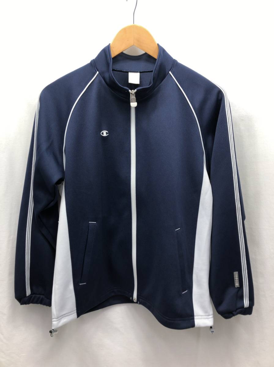 Champion ジャージ セットアップ 上下セット レディース M ネイビーxホワイト チャンピオン 23120102_画像2