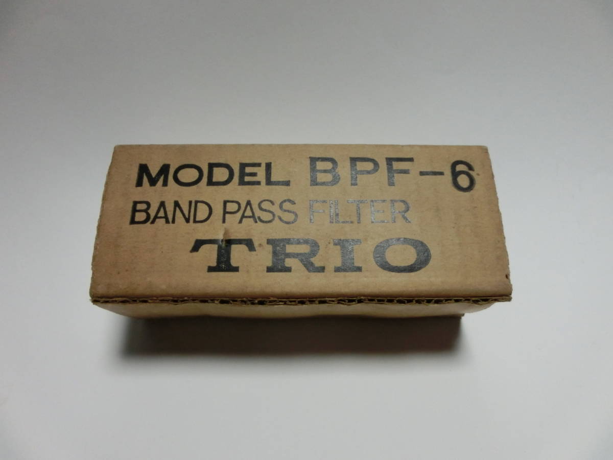 TRIO トリオ　BPF-6 50MHzバンドパスフィルター　中古品_画像6