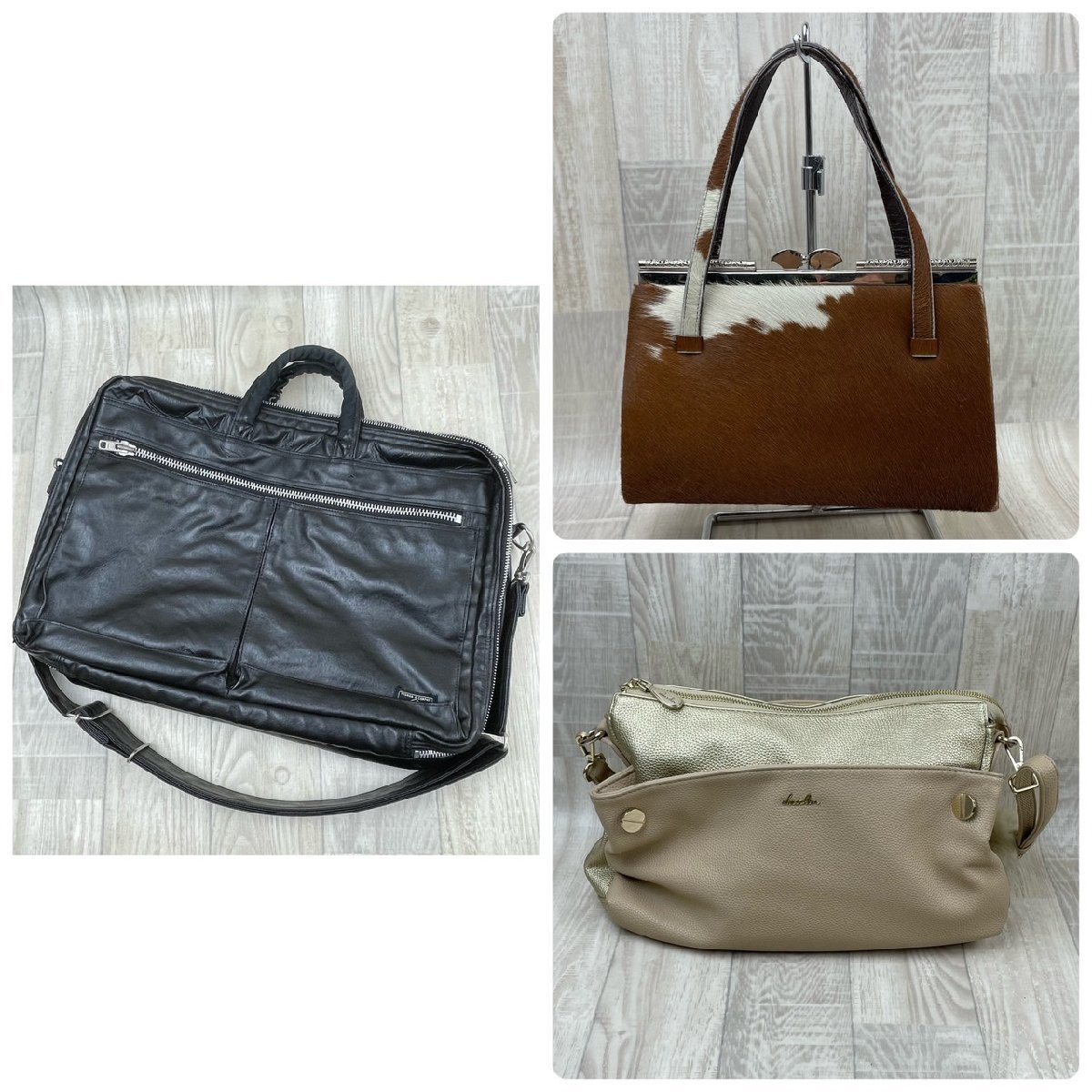 USED バッグ まとめ 13点 COACH PORTER Calvin Klein MICHAEL KORS MULBERRY dazzlin Pinky&Dianne Samantha ハンド トート ジャンク品_画像3