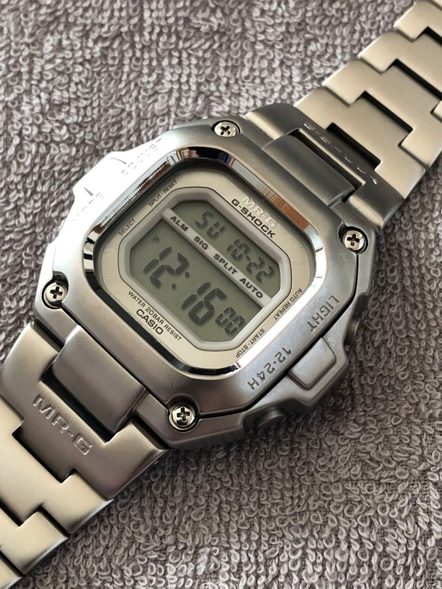 CASIO/カシオ G-SHOCK/Gショック MR-G MRG-110T チタン 電池交換済 美