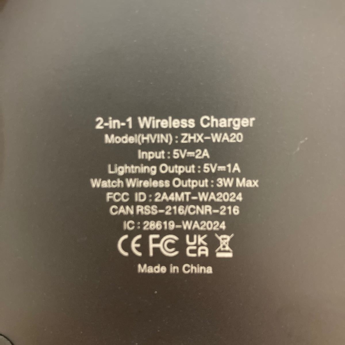 Apple Watch / Airpods 充電器 2 in 1 Apple Watch 充電スタンド Apple Watch / Airpods 充電器 2 in 1 Apple Watch 充電スタンド