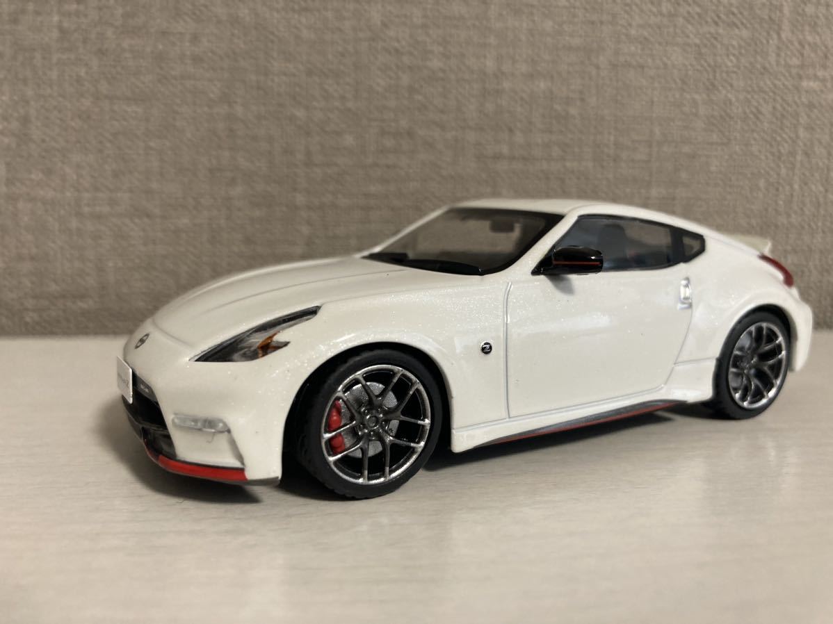 日産　ニスモ　モデルカー　コレクション　Z34 フェアレディZ 白　1/43京商　ホワイト　新品同様美品　nismo _画像3