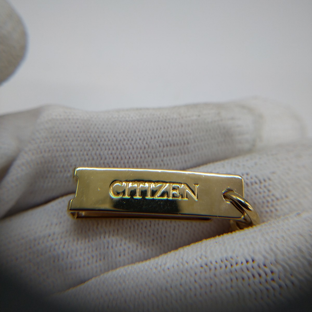 ★送料無料★　CITIZEN　懐中時計　ゴールド　稼働品　　平成二十年度表彰　日本税理士会連合会　箱あり　_画像6