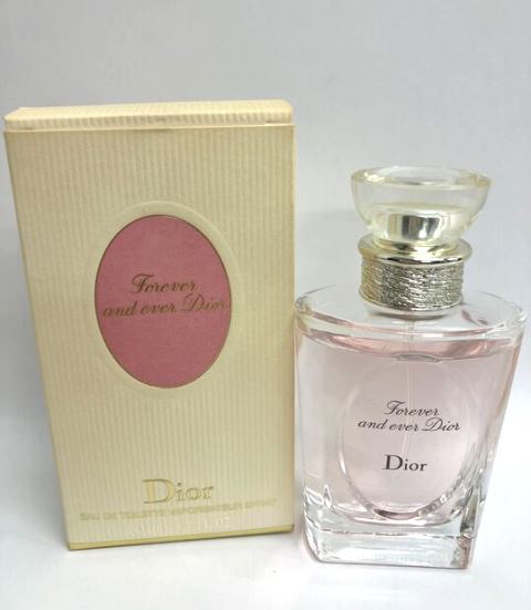 #A73683:Christian Dior ディオール Forever and ever Dior フォーエバー アンド エバー オードトワレ 50ml EDT 香水 残量多 中古_画像1