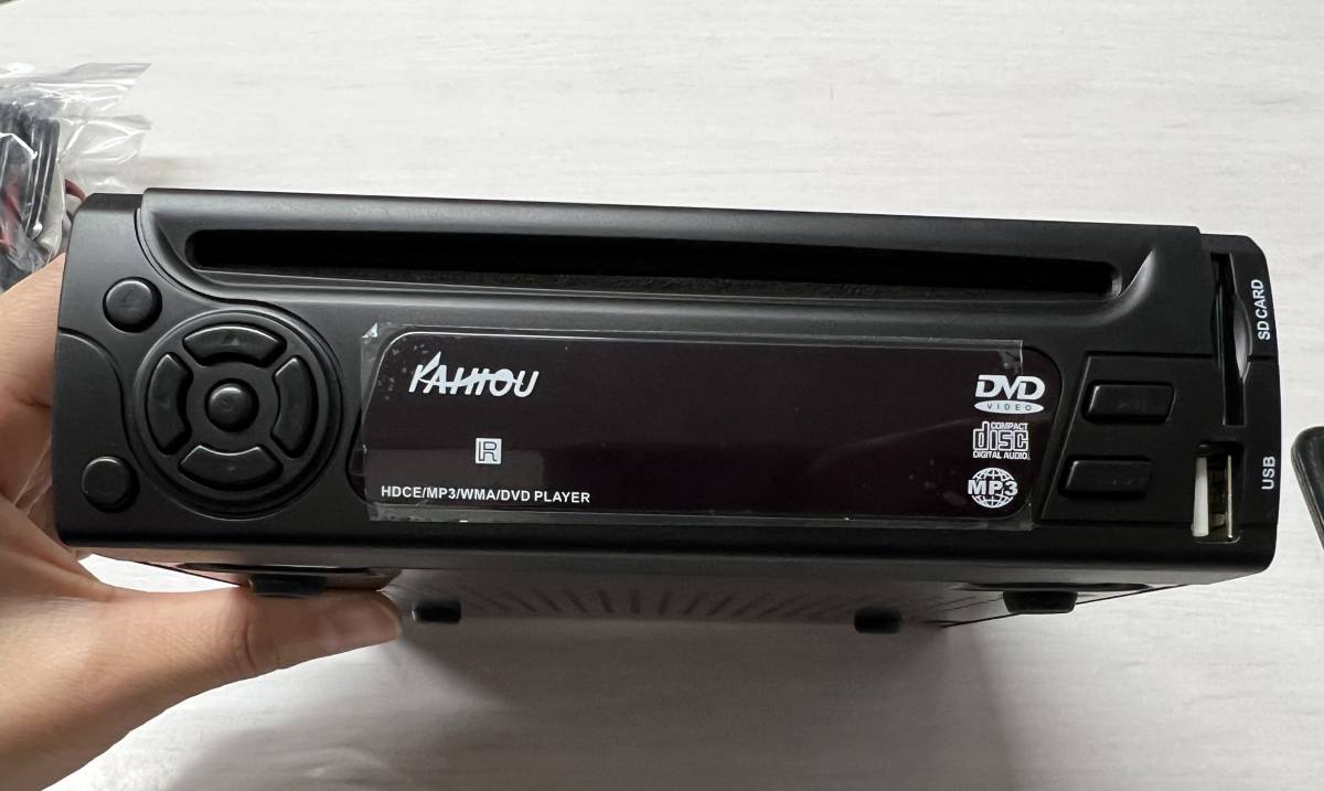 KAIHOU 車載用CPRM対応DVDプレーヤー　DV-200C　新品　取説・付属品付（2198）_画像2