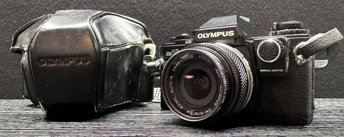 OLYMPUS OM10 QUARTZ オリンパス / OM-SYSTEM ZUIKO AUTO-W 24mm 1:2.8 フィルムカメラ #1959_画像1