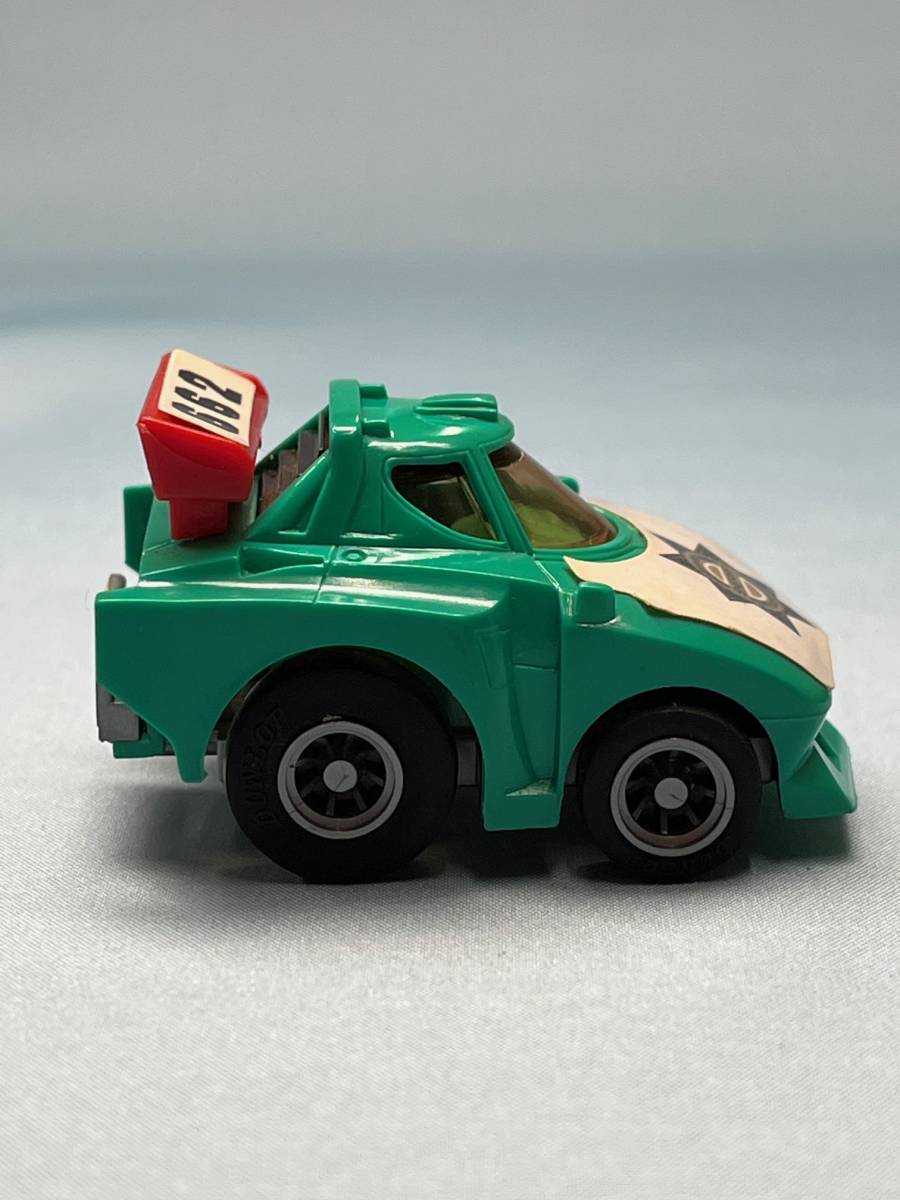 TAKARA/ チョロQ/ A-37/ LANCIA STRATOS/ ランチャストラトス/ DUNLOPタイヤ/ 日本製/ ペパーミントグリーン/ CALIFORNIA SHERIFF/_画像5