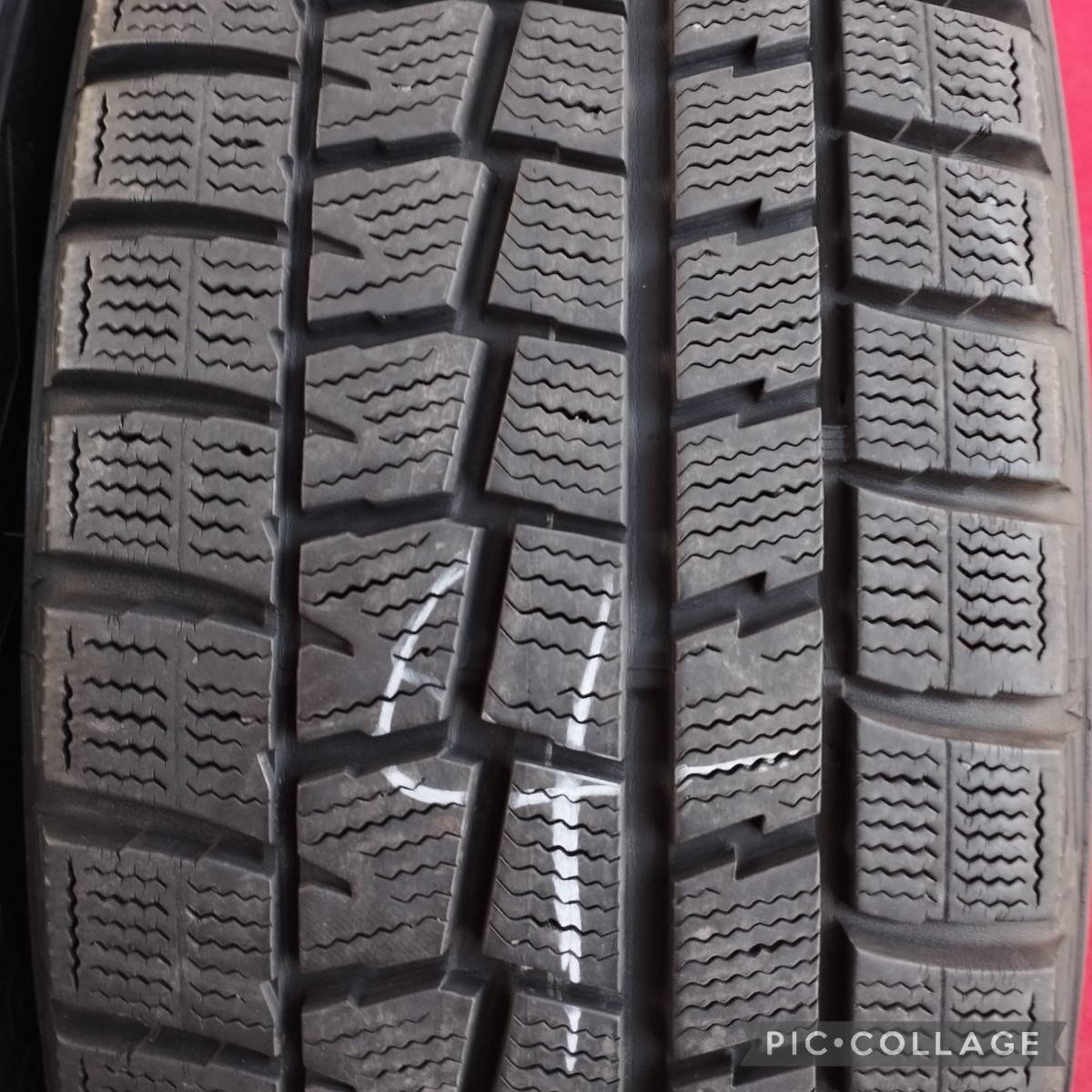 トヨタ エスティマHV純正 17in 7J +50 PCD114.3　DUNLOP WINTERMAXX WM01 215/55R17 4本セットノア ヴォクシー エスクァイア 　エスティマ_画像9