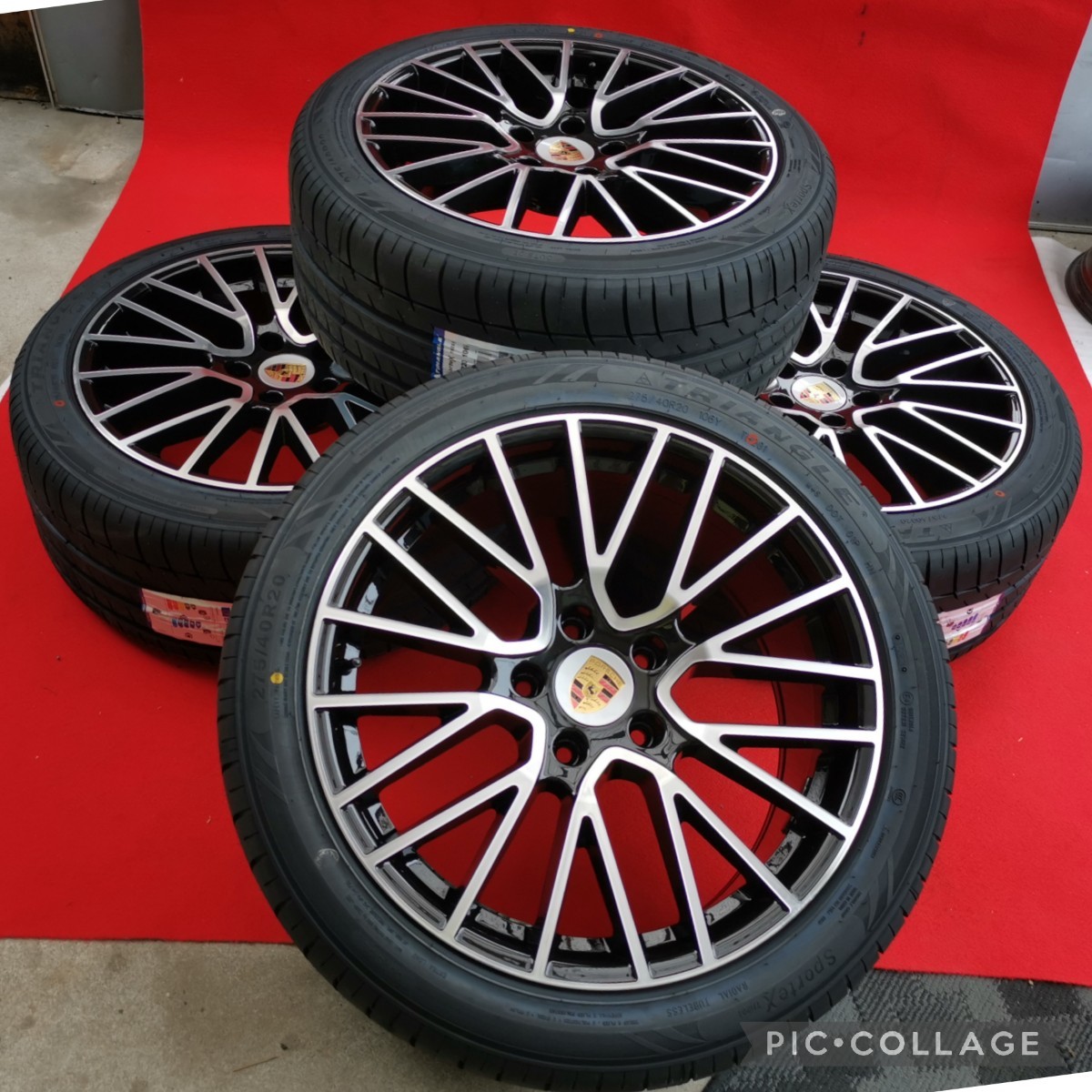 ポルシェ カイエン 955 957 958 20インチ 新品4本タイヤとホイール付き!4本セット ▼275/40R20 275/40R20_画像7