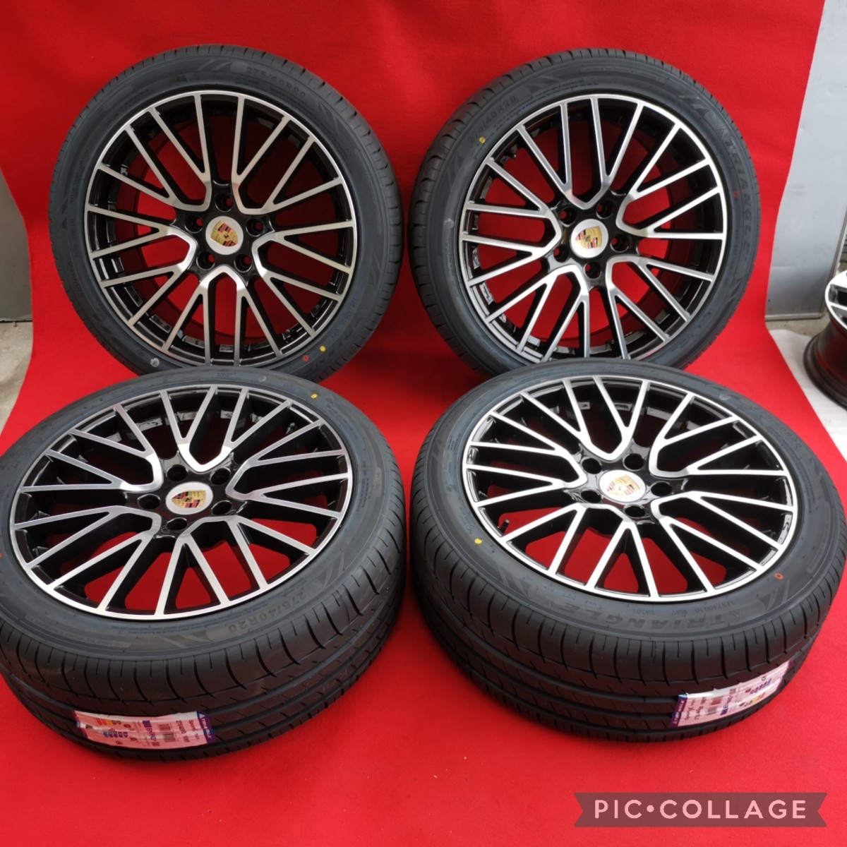 ポルシェ カイエン 955 957 958 20インチ 新品4本タイヤとホイール付き!4本セット ▼275/40R20 275/40R20_画像5