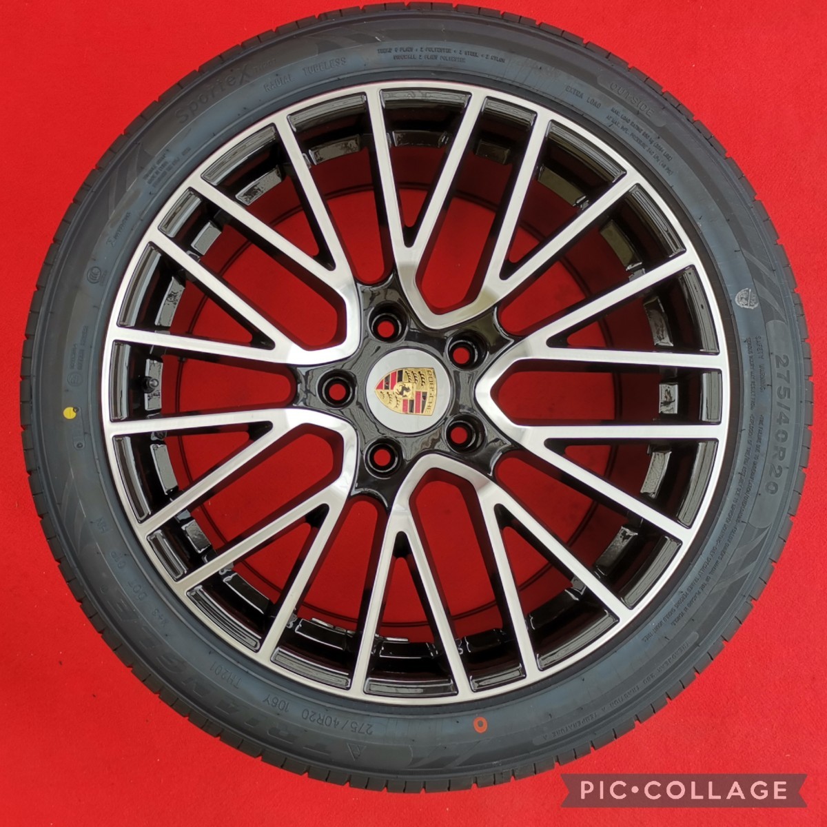 ポルシェ カイエン 955 957 958 20インチ 新品4本タイヤとホイール付き!4本セット ▼275/40R20 275/40R20_画像4