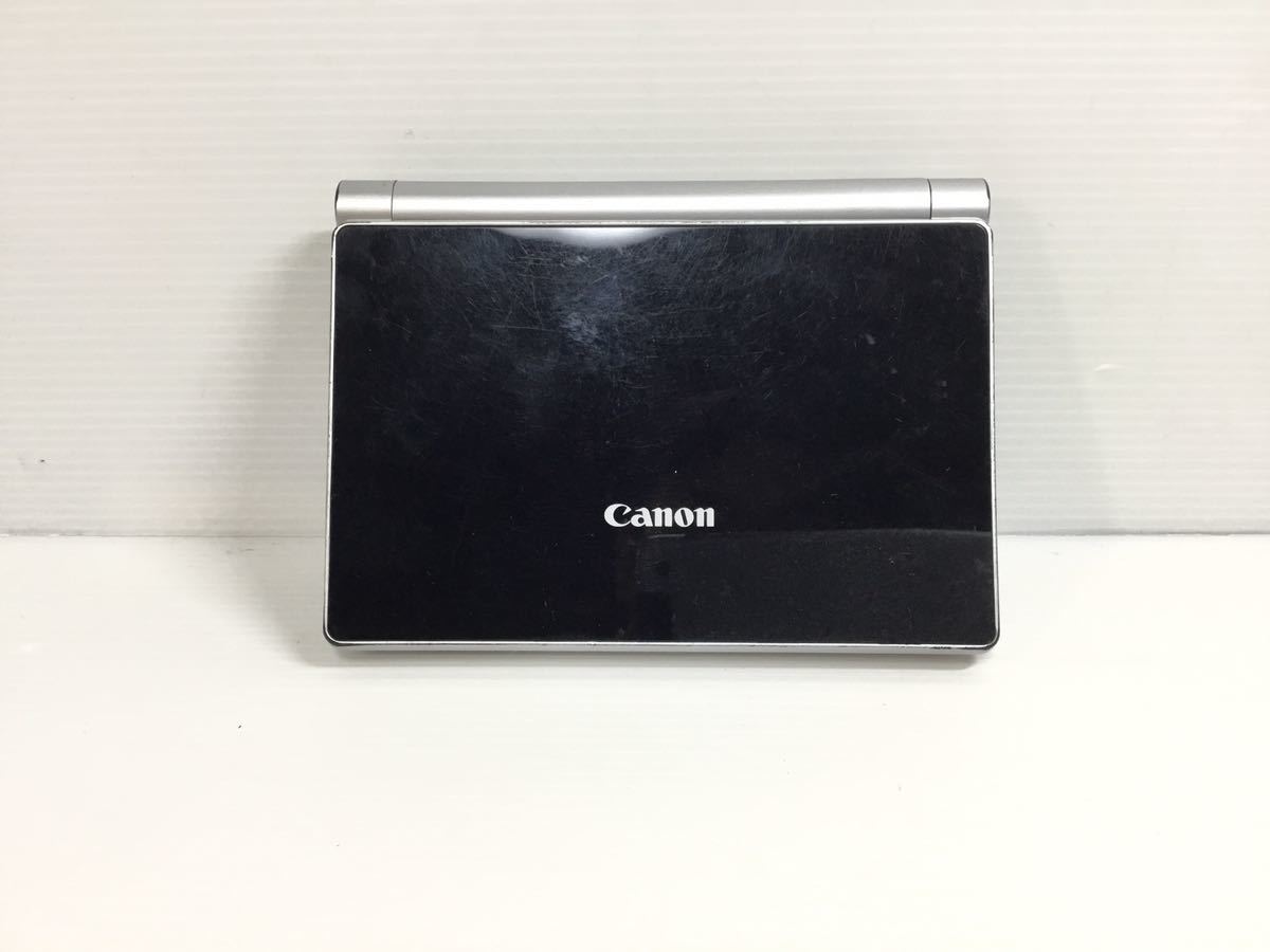 [K-2023]ジャンク品 Canon キャノン wordtank V823★電子辞書 ワードタンク 日中 中日 英和 和英 英中 中英☆国語辞典 売り切り 1円〜♪