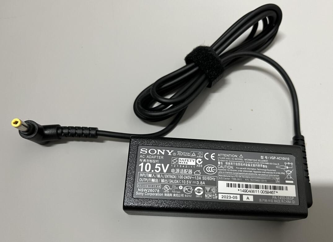 新品 SONY VAIO S11 VJS112C11N 用 電源 ACアダプター10.5V 3.8A 充電器 ACコード付属の画像1