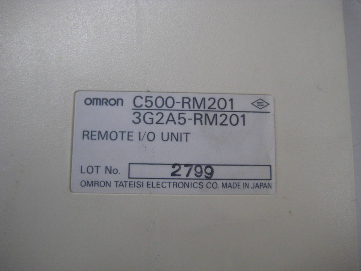 オムロン　C500-RM201　3G2A5-RM201　【S020】_画像2