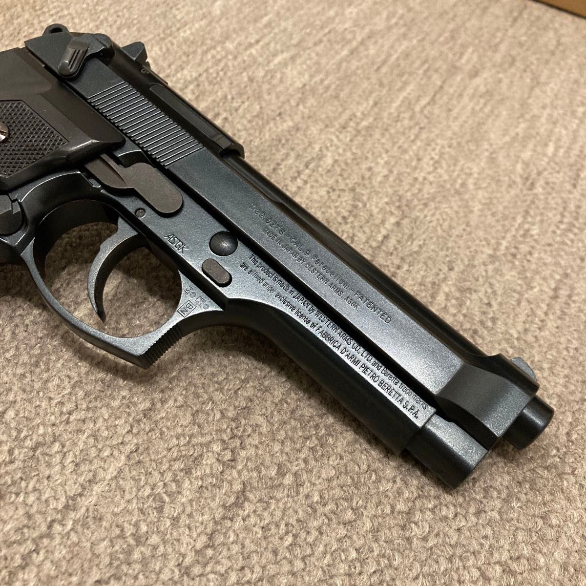 WA ウエスタンアームズ ベレッタM92FS ガスブローバック ブルー WA ウエスタンアームズ ベレッタM92FS ガスブローバック ブルー