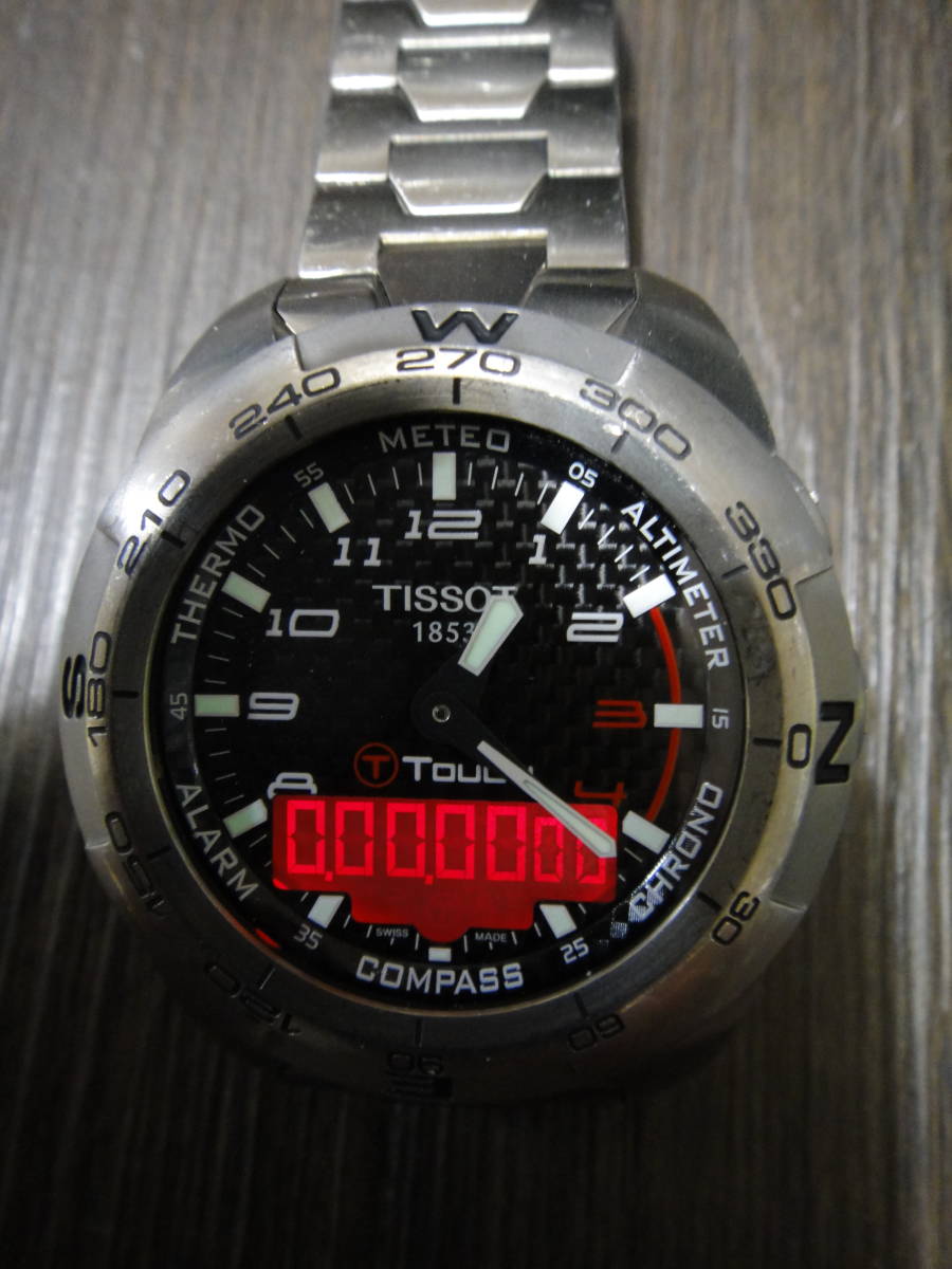 ★ TISSOT TOUCH EXPERT T013420 A / SMART WATCH 【 中古：電池交換済】_画像4