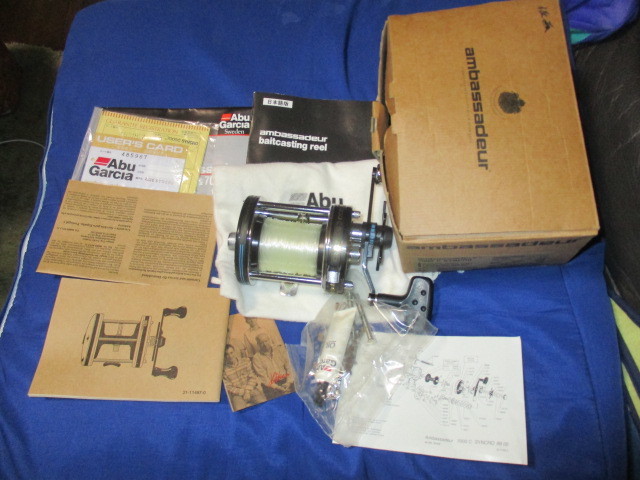 7000円 Abu Garcia 7000c SYNCRO 新品から糸を巻 7000円 Abu Garcia 7000c SYNCRO 新品から糸を巻