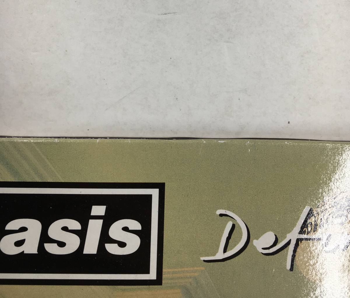 2LP OASIS - Definitely Maybe CRELP169 UK Original DAMONT オアシス Noel Gallagherの画像7