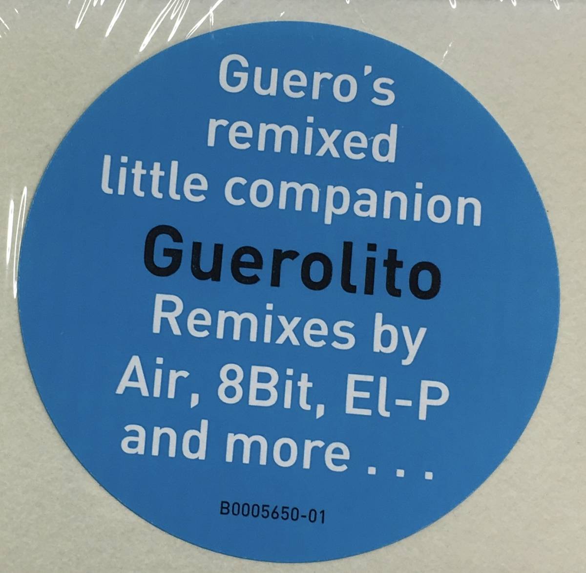  unopened 2LP BECK - Guerolito B0005650-01 Beck Guero Remix