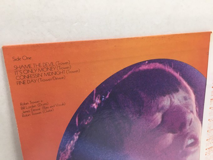 LP ロビン・トロワー / 遥かなる大地 CHR1073 Robin Trower For Earth Below 国内初版 Procol Harum プロコル・ハルム_画像9