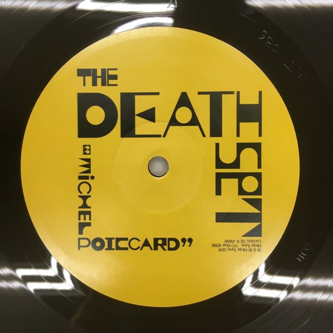 LP The Death Set / Michel Poiccard COUNT036 Counter Records EU-ORIGINAL_画像3