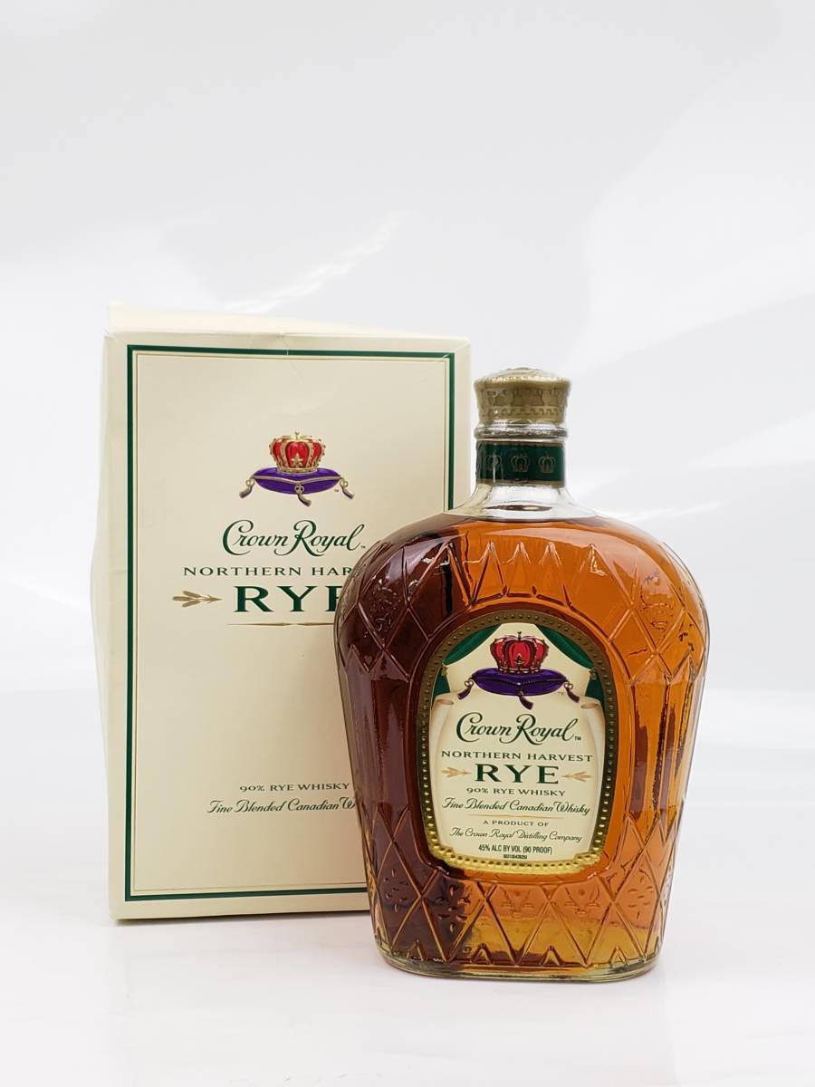[ not yet . plug ]1 jpy start Crown Royal Renault The n harvest lai whisky 45% 1000ml box attaching 