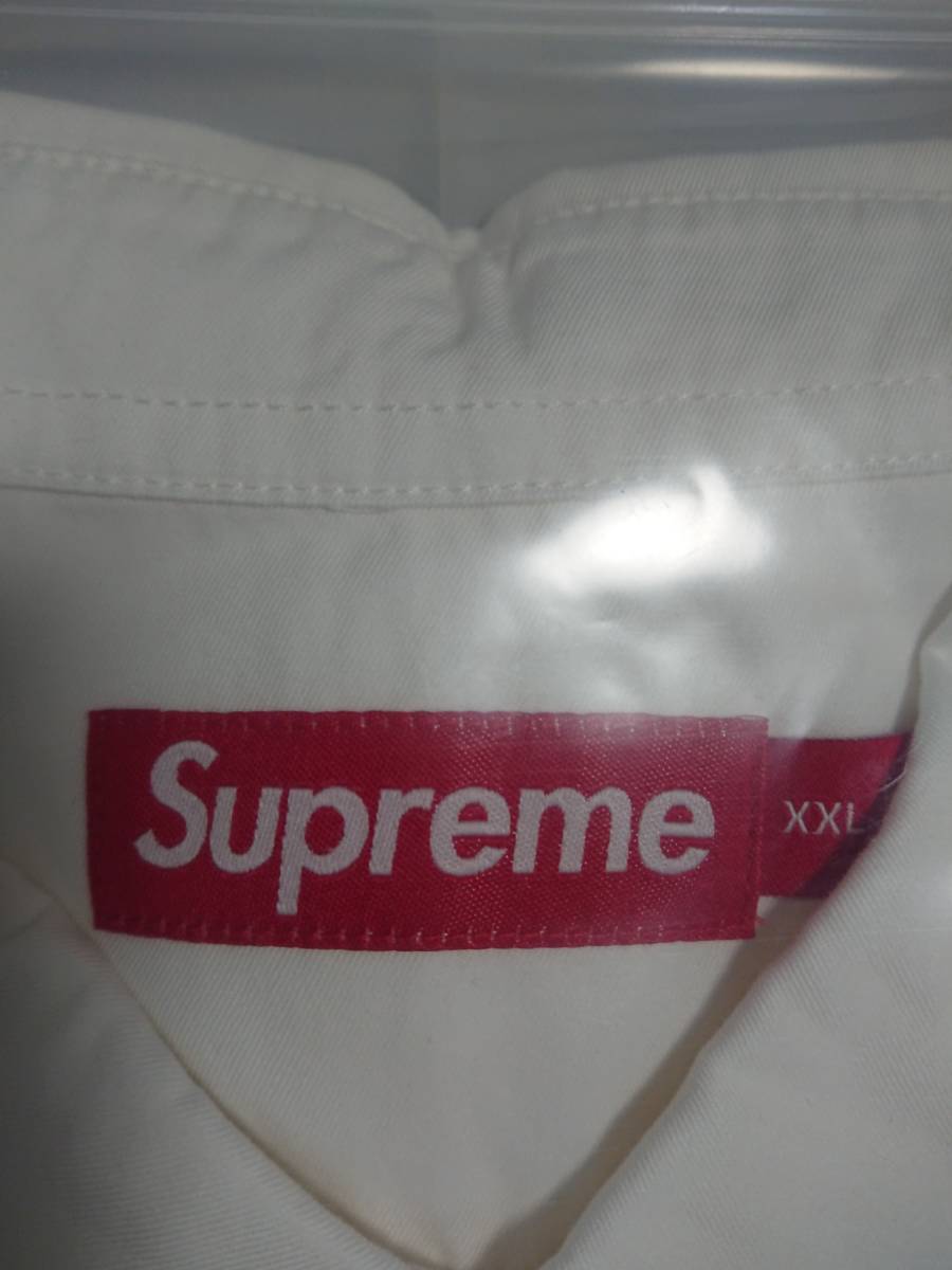 送料無料【白・XXL】 supreme Small Box Shirt 23aw 国内 新品 シュプリーム 23aw ホワイト White スモールボックス シャツ ボックスロゴ