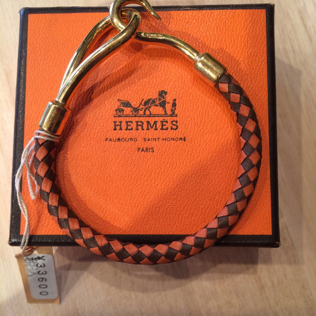 新作人気 HERMES シングルブレスレット 新品未使用 ブレスレット