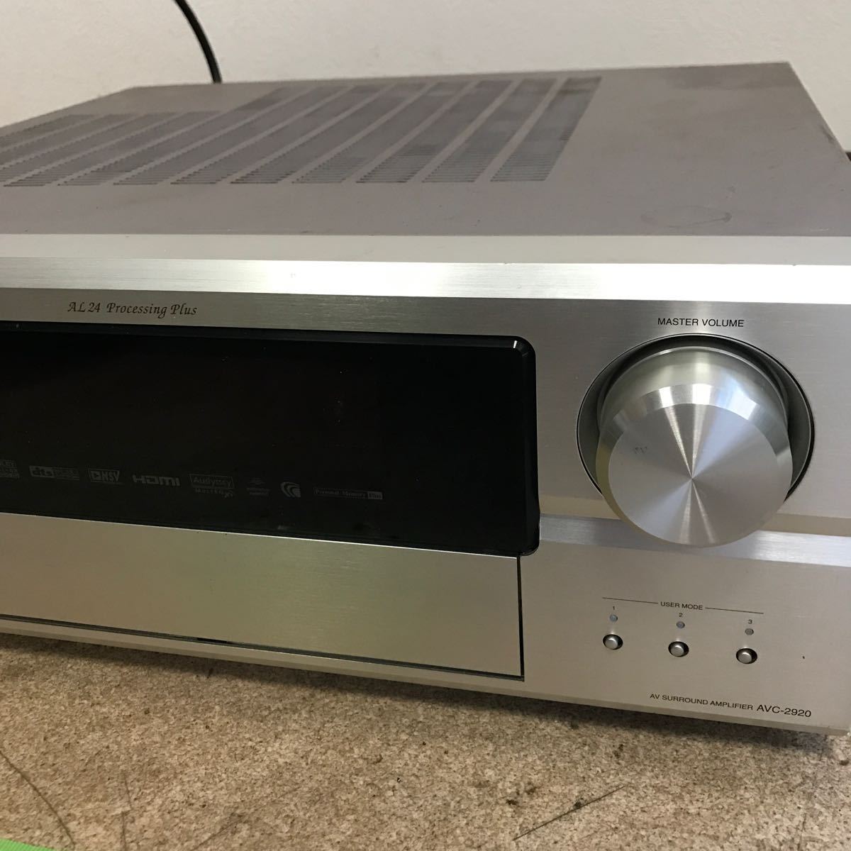 DENON デノン AVC-2920 AVサラウンドアンプ 中古品_画像3