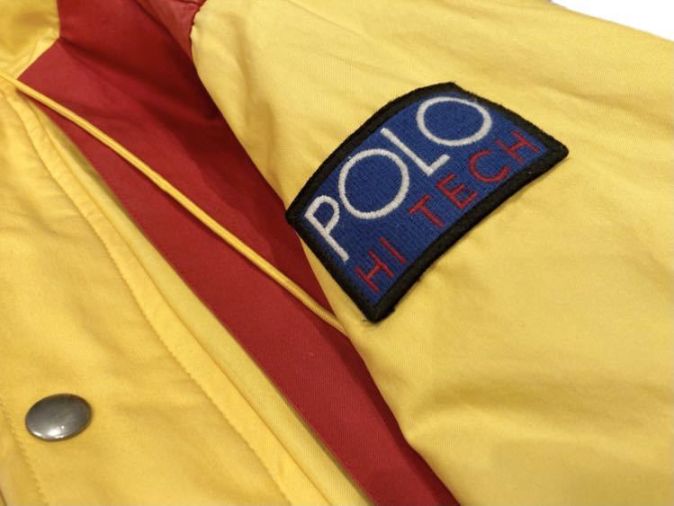 90s POLO RALPH LAUREN HI TECH JACKET SPORTS P-WING 1992 stadium スタジアム rlx rrl country SNOW BEACH スノービーチ ビンテージ USA_画像6